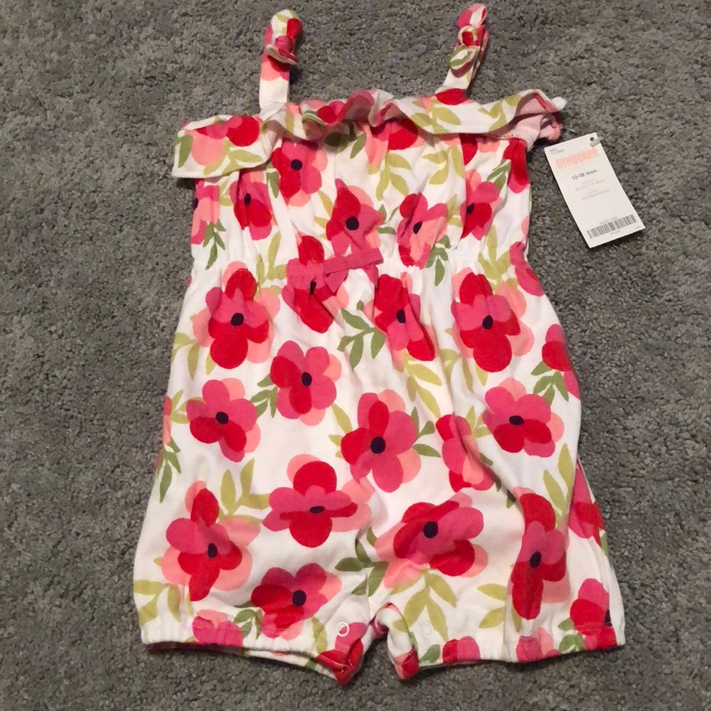 Gymboree Floral Romper